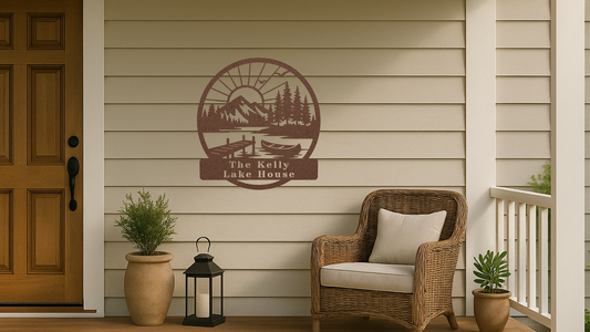 Personalized Metal Signs: The Trendy Touch Your Outdoor Space Needs