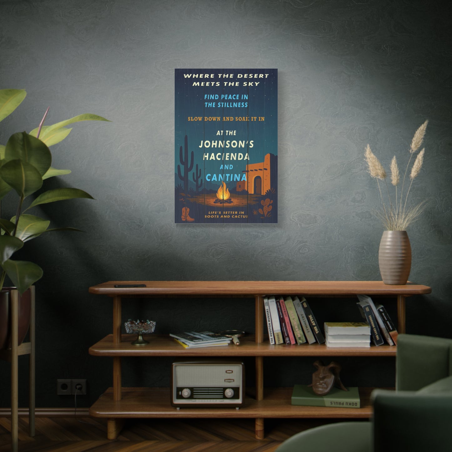 Where Desert Meets Sky Personalized Wall Art