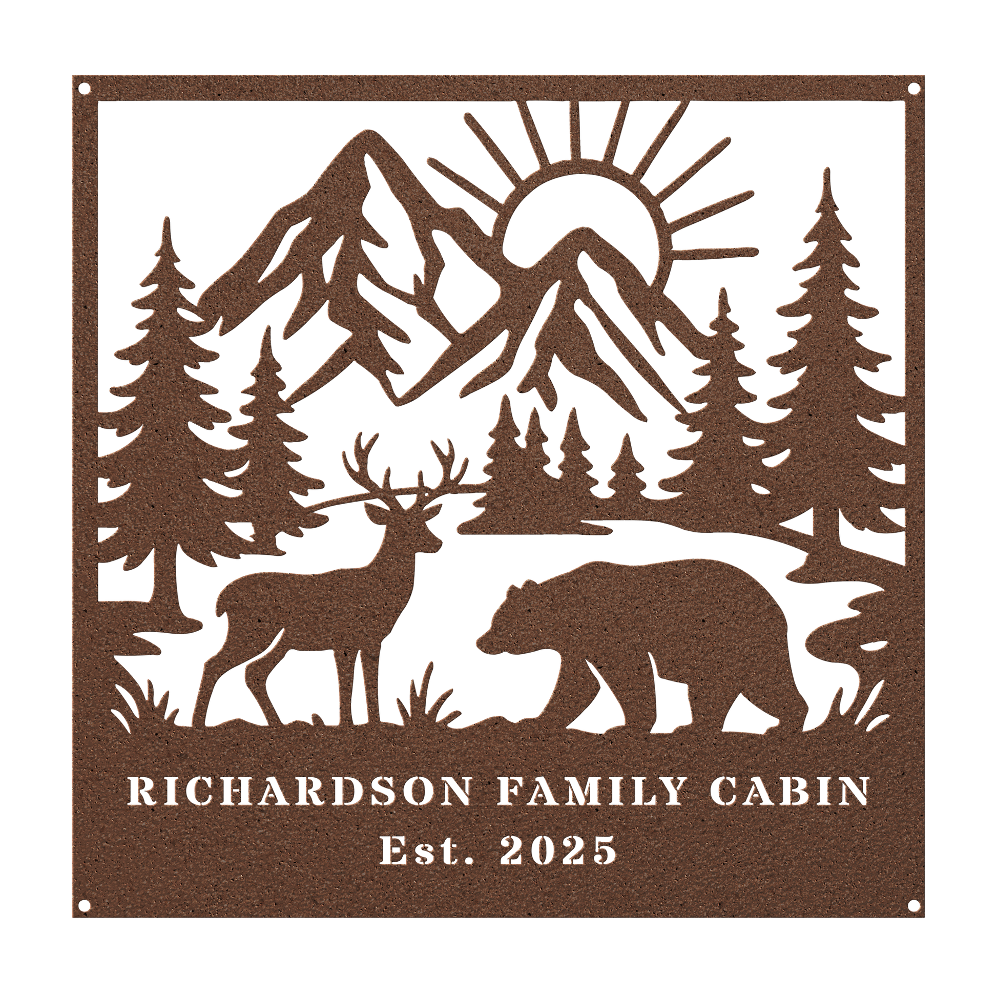Custom_Mountain_Wildlife_Metal_Sign_Copper_Transparent_Mockup.png