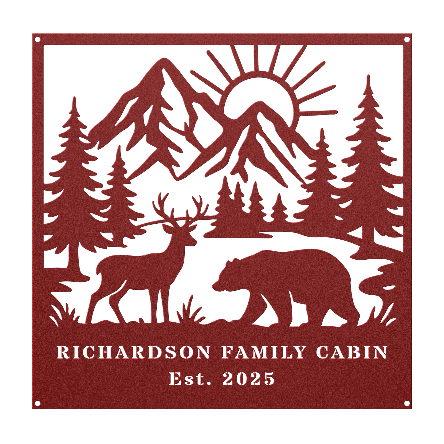Custom_Mountain_Wildlife_Metal_Sign_Red_Transparent_Mockup.png