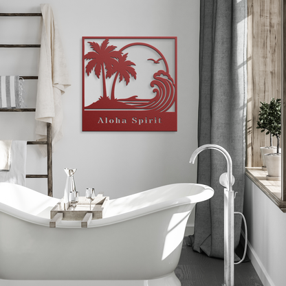 Personalized_Coastal_Home_Sign_Red_Modern_Bathroom_Mockup.png