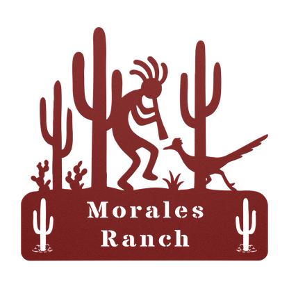 Personalized_Kokopelli_Ranch_Sign_Red_Transparent_Mockup.png