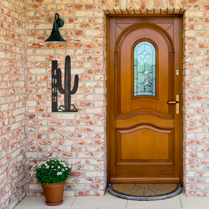 Personalized_Saguaro_Address_Sign_Black_Brick_Entrance_Mockup.png