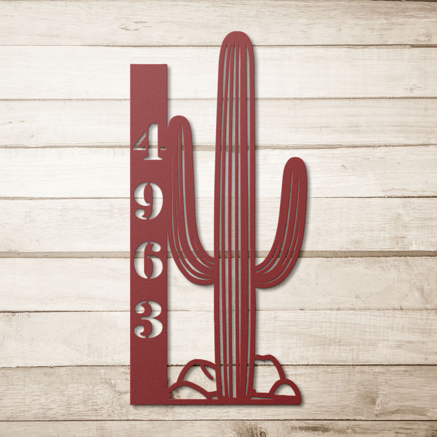Personalized_Saguaro_Address_Sign_Red_Simple_Wood_BKGD_Mockup.png