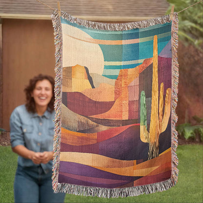Modern Southwest Art Blanket
