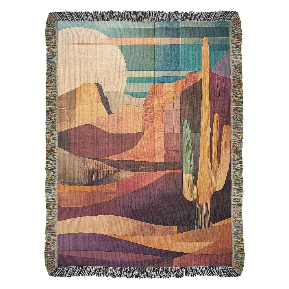 Modern Southwest Art Blanket