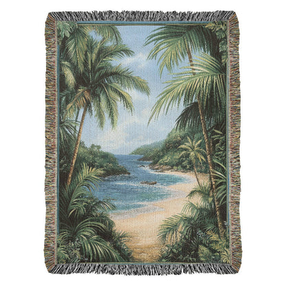 Tropical Paradise Beach Blanket