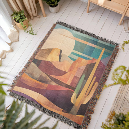Modern Southwest Art Blanket