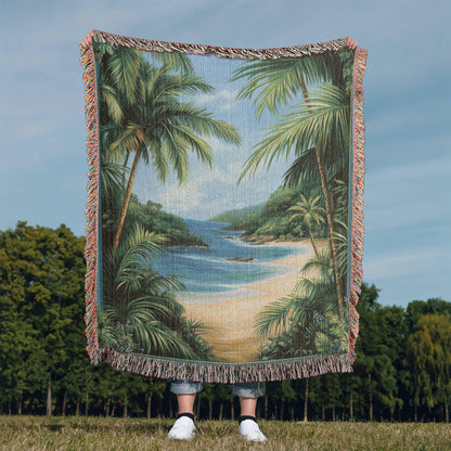 Tropical Paradise Beach Blanket