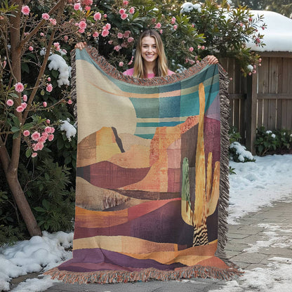 Modern Southwest Art Blanket