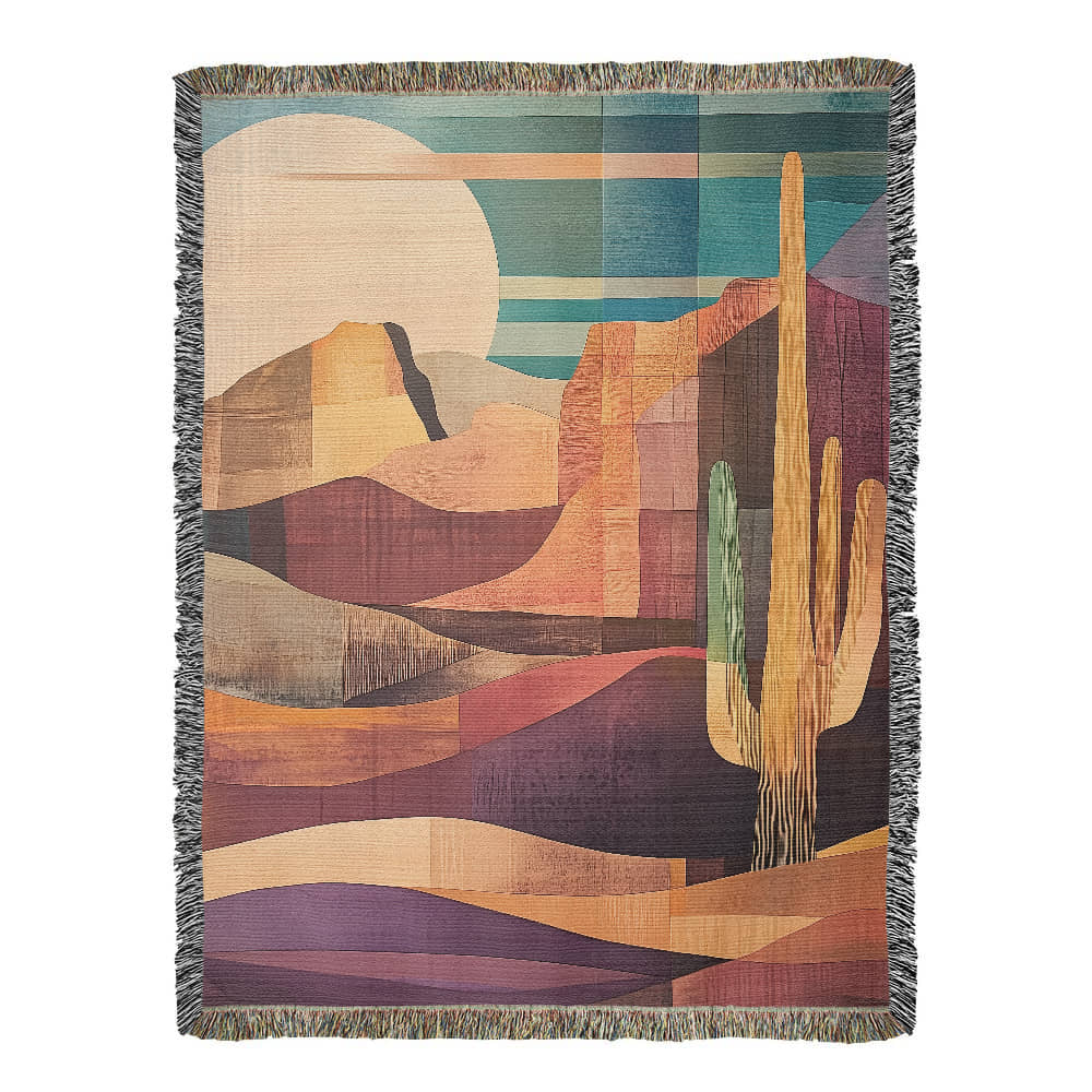 Modern Southwest Art Blanket
